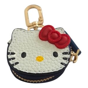 Hello Kitty White and Blue Coin Purse Bag Charm